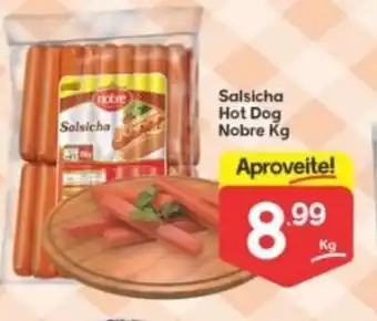 Supermercados Princesa Salsicha Hot Dog Nobre 1kg oferta