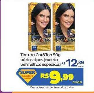 Tintura Cor&ton Vários Tipos