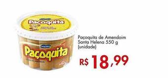 Supermercados Imperatriz Paçoquita De Amendoim Santa Helena Unidade oferta