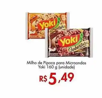 Supermercados Imperatriz Milho De Pipoca Para Microondas Yoki oferta