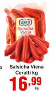 Rossi Supermercado Salsicha Viena Ceratti 1kg oferta