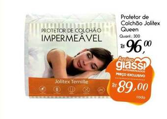 Giassi Supermercados Protetor De Colchão Jolitex Queen oferta