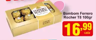Rossi Supermercado Bobom Ferrero Rocher T8 100g oferta
