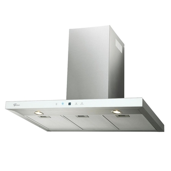 Benoit Coifa de Parede Infinity 90cm Exaustor e Depurador Vidro Branco 19902 Fischer oferta