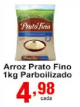 Rossi Supermercado Arroz Prato Fino 1kg Parbolizado oferta