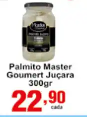 Rossi Supermercado Palmito Master Gourmet Jucara 300g oferta