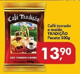 Supermercados Nori Cafe Torrado e Moido Tradicao pacote 500g oferta