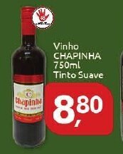Supermercados Nori Vinho Chapinha 750ml tinto suave oferta