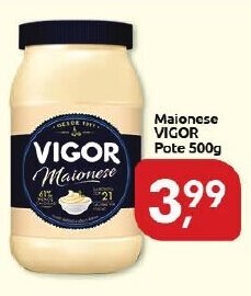 Supermercados Nori Maionese Vigor pote 500g oferta