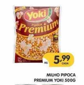 Supermercados Real Milho Pipoca Premium Yoki oferta