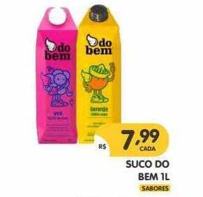 Supermercados Real Suco Do Bem oferta