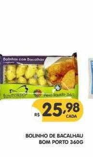 Supermercados Real Bolinho De Bacalhau Bom Porto oferta