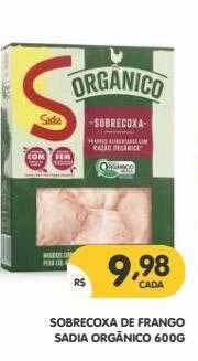 Supermercados Real Sobrecoxa De Frango Sadia Orgânico oferta
