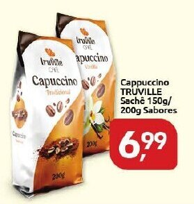 Supermercados Nori Cappuccino Truville Sache 150g/200g sabores oferta