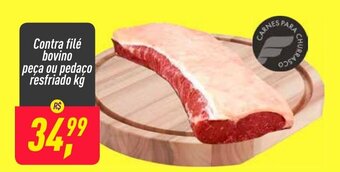 Frangolândia Contra file Bovino peca ou Pedaco resfriado 1kg oferta