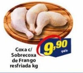 Vencedor Atacadista Coxa c/ Sobrecoxa de Frango Resfriada 1kg oferta
