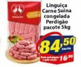 Vencedor Atacadista Linguica Carne Suina Cong. perdigao pacote 5kg oferta