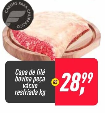 Frangolândia Capa de file bovina peca vacuo resfriada 1kg oferta