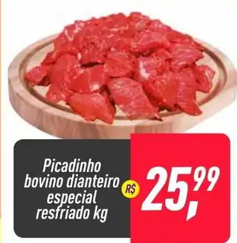 Frangolândia Picadinho bovino dianteiro especial resfriado 1kg oferta