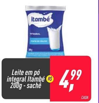 Frangolândia Leite em po integral Itambe 200g sache oferta