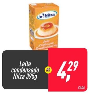 Frangolândia Leite condensado Nilza 395g oferta