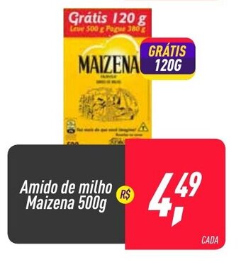 Frangolândia Amido de Milho Maizena 500g oferta