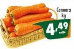 Vencedor Atacadista Cenoura 1kg oferta