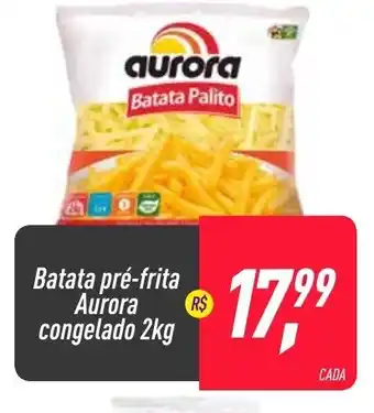 Frangolândia Batata pre-frita Aurora congelado 2kg oferta