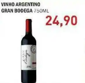 Decisão Atacarejo Vinho Argentino Gran Bodega 750ml oferta