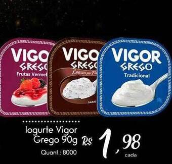 Giassi Supermercados Iogurte Vigor Grego oferta