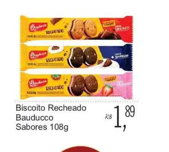 Biscoito Recheado Bauducco Sabores
