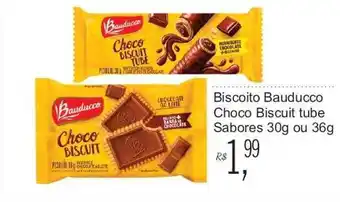 Festval Biscoito Bauducco Choco Biscuit Tube Sabores oferta
