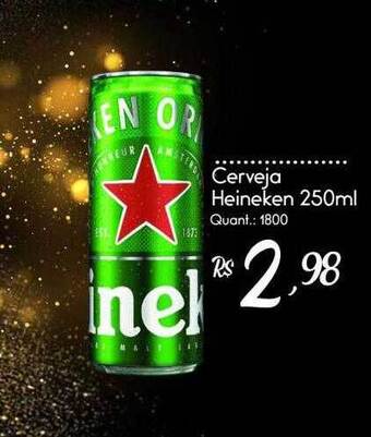 Giassi Supermercados Cerveja Heineken oferta