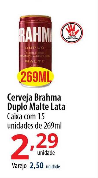 Akki Atacadista Cerveja Brahma Duplo Malte oferta