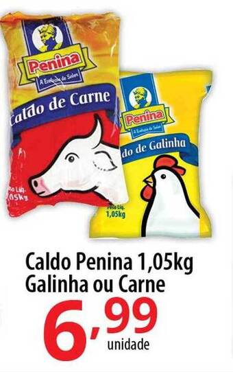 Akki Atacadista Caldo Penina Galinha Ou Carne oferta