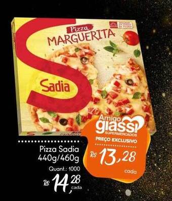 Giassi Supermercados Pizza Sadia oferta