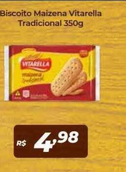 Atakarejo Biscoito Maizena Vitarella Tradicional oferta