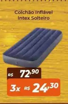 Colchão Inflavel Intex Solteiro