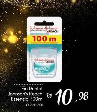 Giassi Supermercados Fio Dental Johnson's Reach Essencial oferta