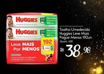 Giassi Supermercados Toalha Umedecida Huggies oferta