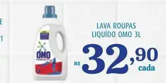 Bahamas Supermercados Lava Roupas Liquido Omo oferta