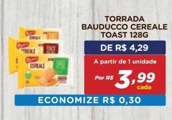 Bahamas Mix Torrada Bauducco Cereale Toast oferta