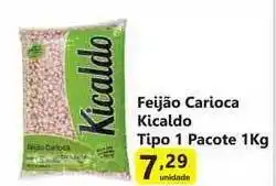 Comercial Esperança Feijão Carioca Kicaldo Tipo 1 1kg oferta
