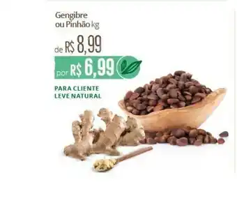 Gengibre Ou Pinhão 1kg