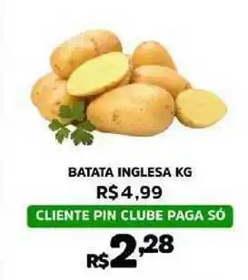 Pinheiro Supermercado Batata Inglessa 1kg oferta