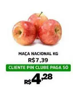 Pinheiro Supermercado Maça Nacional 1kg oferta
