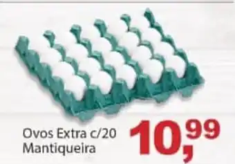 Ovos Extra Branco c/20 Mantiqueira