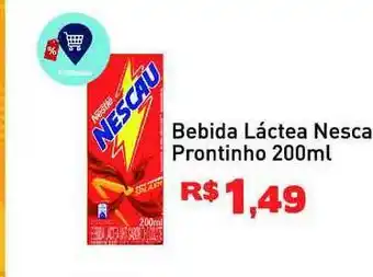 Tonin Superatacado Bebida Láctea Nesca Prontinho 200ml oferta