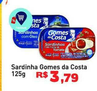 Sardinha Gomes Da Costa 125g