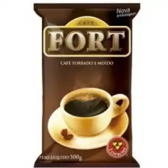 Supermercado Bernardão Café fort 3 corações 500g oferta